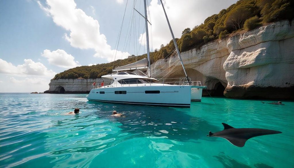 Jeanneau Sun Odyssey 44i v Nara Inlet, zvýraznenie Whitsundays plachtenie raj v 2025.